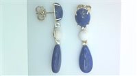Boucles d'oreilles Sommer Femme Orecchini Pendenti in Argent Lapislazzulo OR PEND LAPIS COR AG - OR PEND LAPIS COR AG